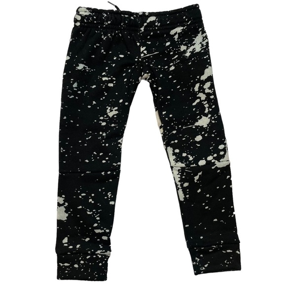 BROOKLYN Cloth Low Rise Bleach Patterned Joggers - Picture 5 of 6